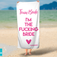 I'M The Bride One White Towel
